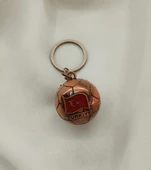 Anahtarlık Top Metal Türk Bayraklı Çanta Cüzdan Süsü Türkiye Kemer Yazılı thumbnail 3