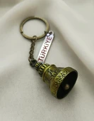 Anahtarlık Metal Zil Çan Tasarım Çanta Araba Cüzdan Süsü 17721 - 3