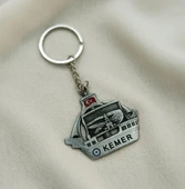 Gemi Anahtarlık Metal  Ay Yıldız Çanta Araba Cüzdan Süsü  Kemer Yazılı thumbnail 1