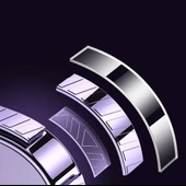 iPhone 15 Pro Kılıf Airbagli M-safe Wireless Şarj Özellikli Lens Koruyuculu Klaptika Kapak thumbnail 2