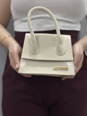 Luxe krem cilt çanta - 3