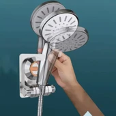 Duş Mafsalı Yapışkanlı Krom Renkli Lüx Yeni Model thumbnail 1