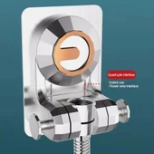 Duş Mafsalı Yapışkanlı Krom Renkli Lüx Yeni Model thumbnail 4