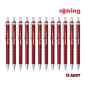 Tikky Retro Versatil Kalem 0.7mm Kırmızı 12 L,i Paket - 1