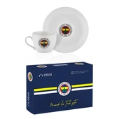 Fenerbahçe Orijinal Lisanslı 2'li Çay Fincanı Takımı Kişiye Özel Ahşap Kutulu - 6