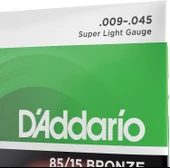 D'Addario Ez890 Akustik Gitar Tel Seti, 85/15 Bronze, Super Light - 4
