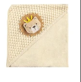 Organik Bebek Bornoz Seti Lüx  Unisex Tasarım, Yumuşacık ve Doğal - 3