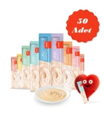 Wanpy Karışık Kedi Sıvı Ödülü 14 gr 25li 2 Eko Paket - 1