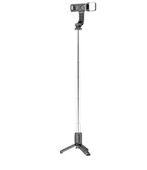 Nettech NT-MT05 Taşınabilir Işıklı Tripod Bluetooth Selfie Çubuğu - 5