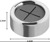 Yuvarlak Kendinden Yapışkanlı Havlu Tutucu Deliksiz Montaj Kolaylığı thumbnail 3