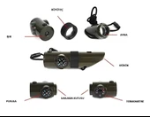 Çok Fonksiyonlu Kamp ve Deprem Acil Durum Düdüğü  Yüksek Sesli, Taşınabilir Güvenlik Ekipmanı thumbnail 5