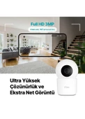 Ttec Wizi Pro 2 Full HD 360° Tak Çalıştır Wi-Fi Akıllı Kamera thumbnail 3