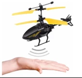 El Sensörlü Kumandalı Uçan Helikopter Şarjlı Mini Drone - 1