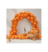 PASTEL BALON TURUNCU 50 ADET - 1