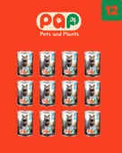 Pets and Plants Balık Yetişkin Kedi Konservesi 400 Gr.X 12 Adet - 1