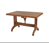 Omnipazar MT-GF212 Prima Ancora Plastik Dikdörtgen Bahçe Balkon Masa 75x120 cm - 5