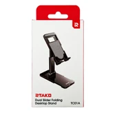 Rtako TC01A Katlanabilir Çift Ayarlı Masaüstü Standı - 4