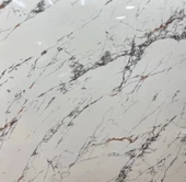 Beyaz Mermer Desenli Yapışkanlı Kaplama Kağıdı  Büyük Boy 5 Metre thumbnail 1