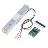 5 Kg Ağırlık Ölçme Sensörü Loadcell Hx711 Tartı Terazi Arduino thumbnail 1