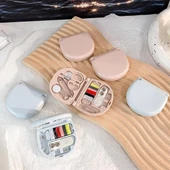By Nevser® Çok Fonksiyonlu Mini Çanta Boy Seyahat Tipi Dikiş Seti - 3
