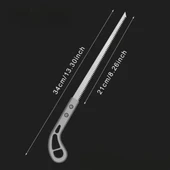 By Nevser® Mini Tavuk Kuyruk Testere,Keskin Kesici Kıl Testere - 3