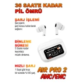 Ozmik Pro 2 Anc Dokunmatik Ekranlı Bluetooth Kulaklık Ios Android Tüm Telefonlara Uyumlu - 3