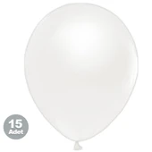 PASTEL BALON BEYAZ 50 ADET - 3