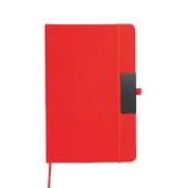 Elegance Not: Çizgili Ivory, Termo Deri, Metal Tokalı Defter (14.5x21 cm) - 1