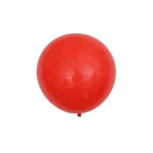 PASTEL BALON KIRMIZI 50 ADET - 2