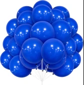 PASTEL BALON LACİVERT 50 ADET - 1