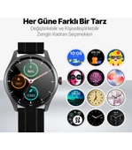 Ttec Tempus 35MM Tft Ekranlı Yuvarlak Metal Kasa Akıllı Saat - 10