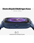 Ttec Tempus 46MM Tft Ekranlı Dikdörtgen Kasa Akıllı Saat thumbnail 10