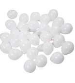PASTEL BALON BEYAZ 50 ADET - 2