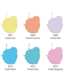 Artdeco Akrilik Boya Set Pastel Renkler 6x75ml - 3