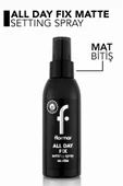 Flormar All Day Fix Mat Bitişli Makyaj Sabitleme Spreyi - 3