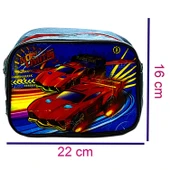 Gen-Of 2 Bölmeli Yarış Arabası Okul Sırt Çantası Ve Beslenme Çantası Mavi KOD:1309 thumbnail 6