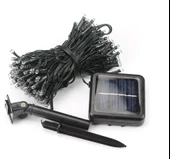 Solar Güneş Enerjili 8Mod Bahçe Aydınlatma Su Geçirmez 30Metre 300led Çok Renkli - 3