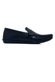 GOLDEN SHOES Siyah Hakiki Deri Günlük Erkek Loafer Ayakkabı - 1