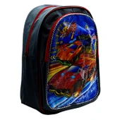 Gen-Of 2 Bölmeli Yarış Arabası Okul Sırt Çantası Ve Beslenme Çantası Mavi KOD:1309 thumbnail 4