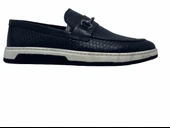 MİWANO Kahve Toka Detaylı Hakiki Deri Günlük Erkek Loafer Ayakkabı - 5
