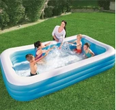 54009 Havuz Jumbo Mavi 3.05mx1.83mx56cm - 1