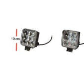 Space Offroad Sis Lambası 9 Power Ledli 27W-12V Takım / LASS267 - 1