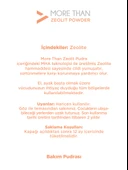 (Pudra)    More Than Zeolit Pudra 85 gr thumbnail 2