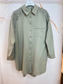 TAŞLI DANTELLİ GÖMLEK - 10