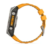 Garmin Fenix 8 – 51mm AMOLED Sapphire Titanyum Turuncu/Grafit Kayışlı - 8
