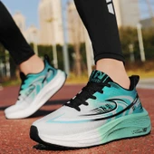 Unisex Spor Ayakkabı (Pembe - Mor) - 5