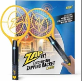 Zap It USB Şarjlı Işıklı Elektrikli Sivrisinek Öldürücü Büyük Boy Raket Sinek Öldürücü Sineksavar - 1