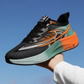Unisex Spor Ayakkabı (Pembe - Mor) - 4