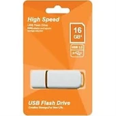 ELBA FLASH BELLEK 16GB USB3.2 BEYAZ/TURUNCU - 1