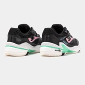 Joma Slam Siyah Kadın Toprak - Sert Kort Tenis & Padel Ayakkabısı TSLALS2501OM thumbnail 3